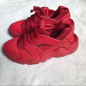 Nike Red Huaraches